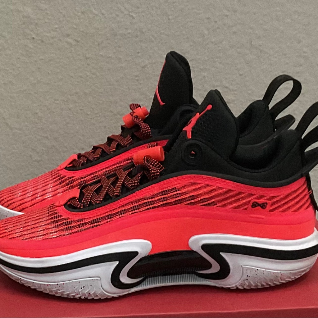 Size Us- 8 / Eur- 41 Nike Air Jordan 36 Low Pf ‘Infrared’ Dh0832-660 .